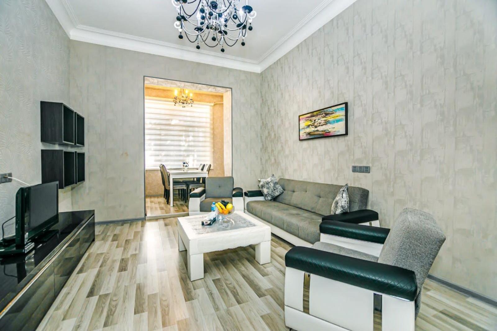 Azneft Square Deluxe Apartment باكو المظهر الخارجي الصورة
